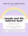 Joseph Kids Bible Activity Book cover