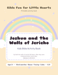 Joshua and the Walls of Jericho Kids Bible Activity Book cover