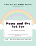 Moses and the Red Sea Kids Bible Activity Book cover