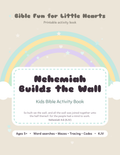 Nehemiah Builds the Wall Kids Bible Activity Book cover